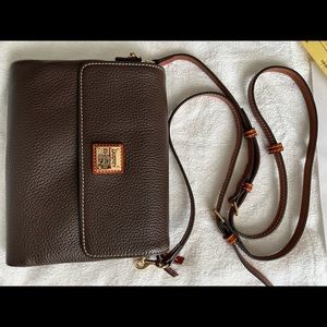 Dooney & Bourke Hunter Crossbody Brown Leather